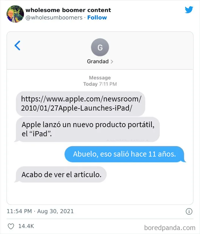 Esta cuenta comparte «contenido positivo de la generación boomer» (20 imágenes nuevas)