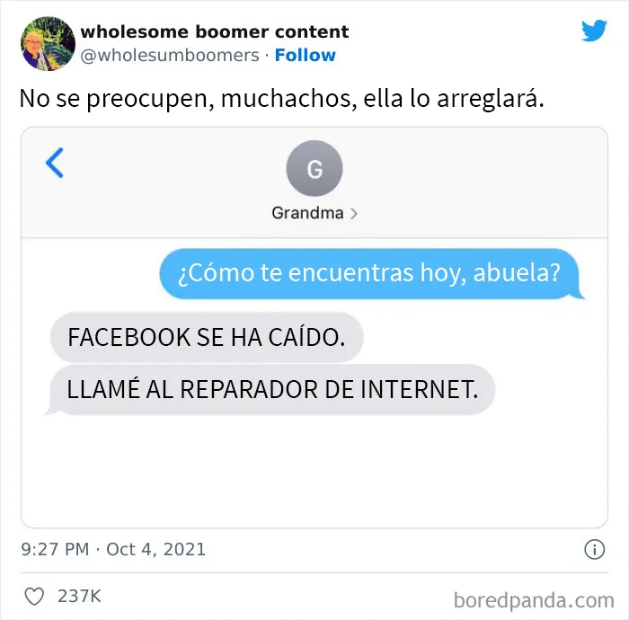 Esta cuenta comparte «contenido positivo de la generación boomer» (20 imágenes nuevas)