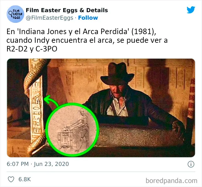 20 Películas que colaron "huevos de pascua" y detalles ocultos