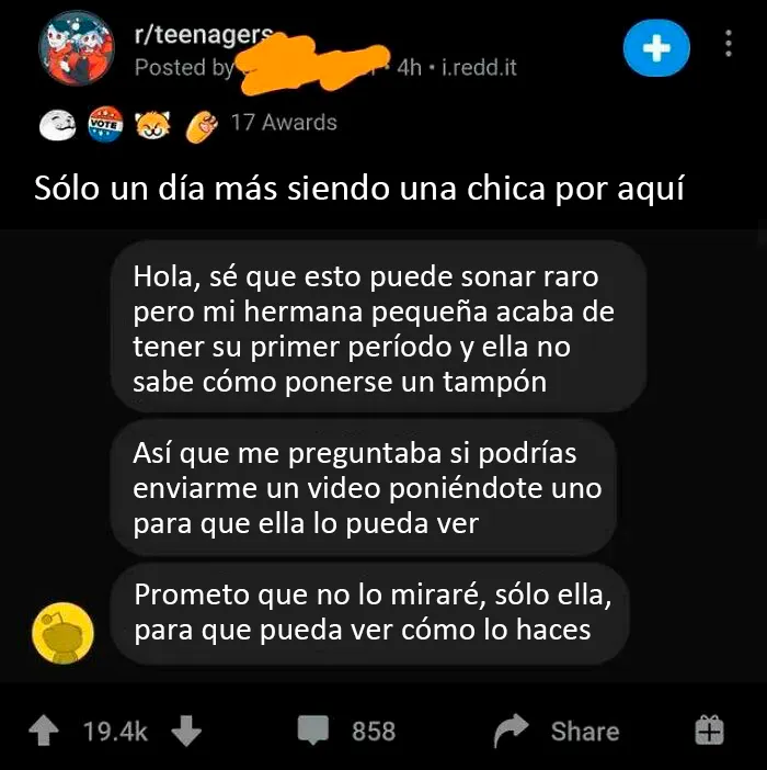 Imposible que tenga menos de 30