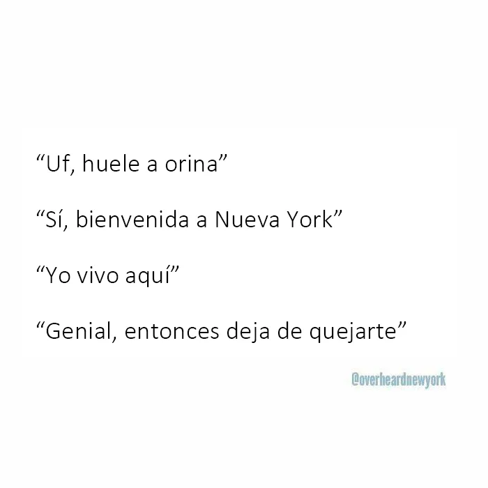 20 Divertidísimas conversaciones que la gente escuchó en Nueva York y decidió que eran demasiado buenas para no compartirlas (nuevas conversaciones)