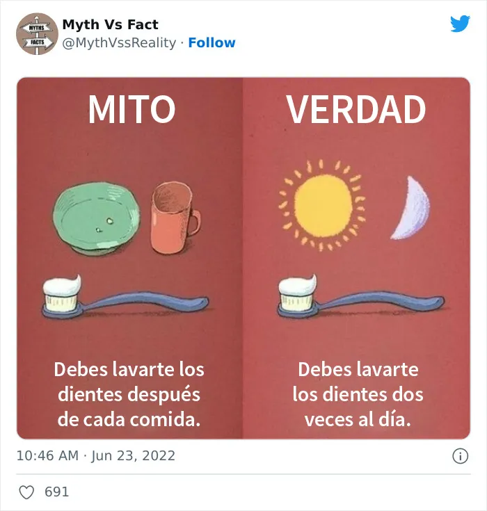 20 "Datos" que en realidad no son ciertos, compartidos en Twitter