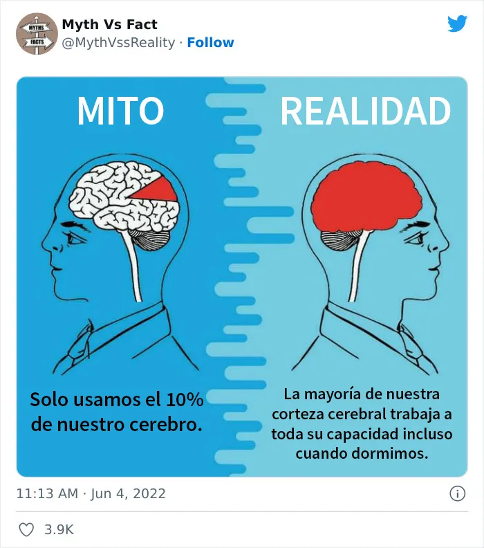 20 "Datos" que en realidad no son ciertos, compartidos en Twitter