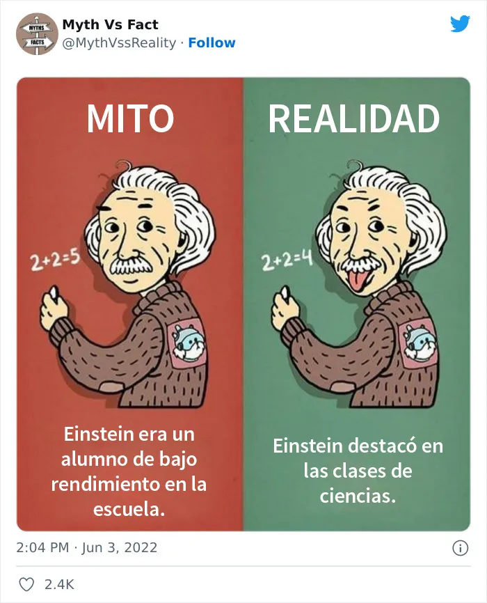 20 "Datos" que en realidad no son ciertos, compartidos en Twitter