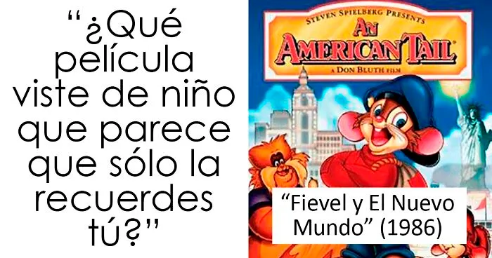 25 Películas que la gente recuerda ver cuando eran niños, pero nadie más parece recordarlas