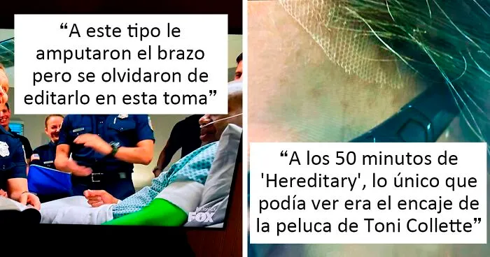 40 Errores de la gran pantalla, compartidos en este grupo online