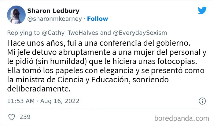 20 Mujeres comparten sus indignantes experiencias con el sexismo cotidiano en el trabajo en este hilo de twitter
