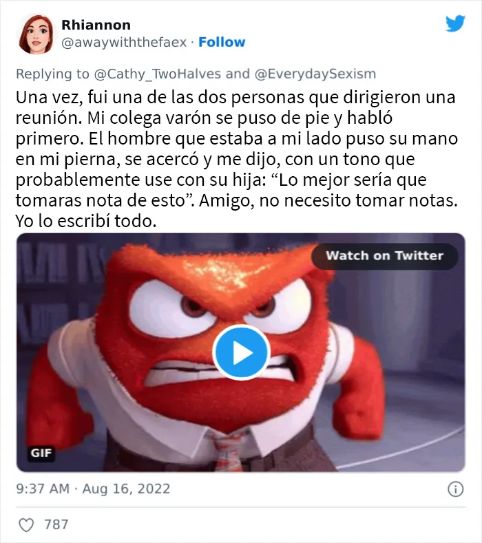 20 Mujeres comparten sus indignantes experiencias con el sexismo cotidiano en el trabajo en este hilo de twitter