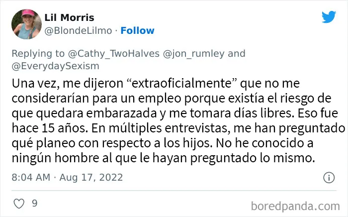 20 Mujeres comparten sus indignantes experiencias con el sexismo cotidiano en el trabajo en este hilo de twitter