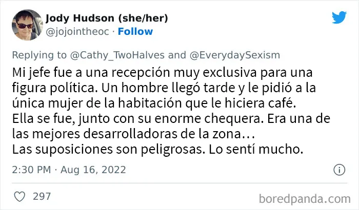 20 Mujeres comparten sus indignantes experiencias con el sexismo cotidiano en el trabajo en este hilo de twitter