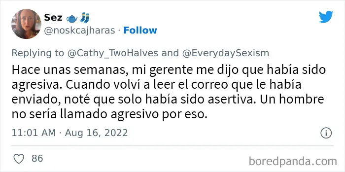 20 Mujeres comparten sus indignantes experiencias con el sexismo cotidiano en el trabajo en este hilo de twitter