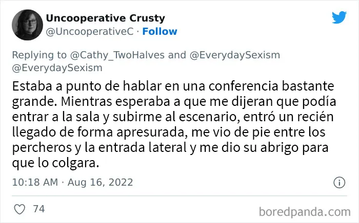 20 Mujeres comparten sus indignantes experiencias con el sexismo cotidiano en el trabajo en este hilo de twitter