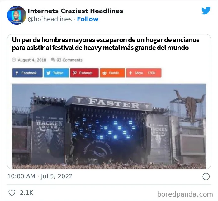 20 Ridículos titulares de noticias que alguna vez fueron compartidos o impresos