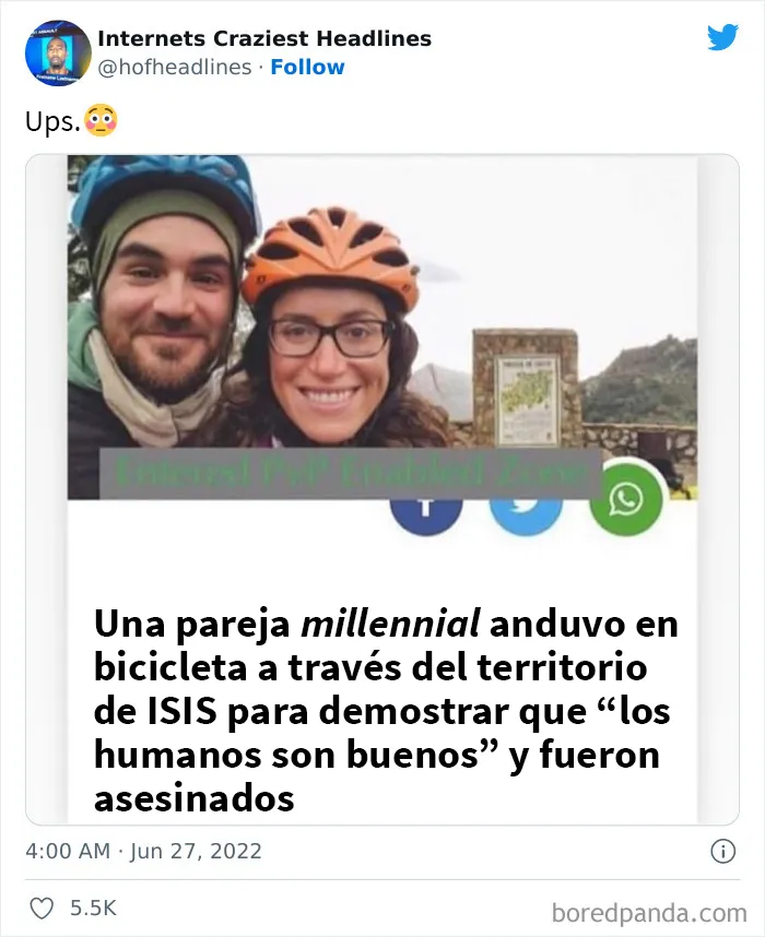 20 Ridículos titulares de noticias que alguna vez fueron compartidos o impresos