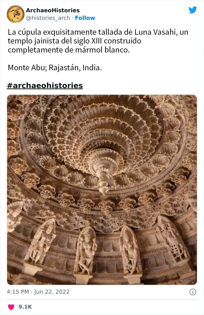 20 Increíbles descubrimientos arqueológicos compartidos en esta cuenta educativa de Twitter
