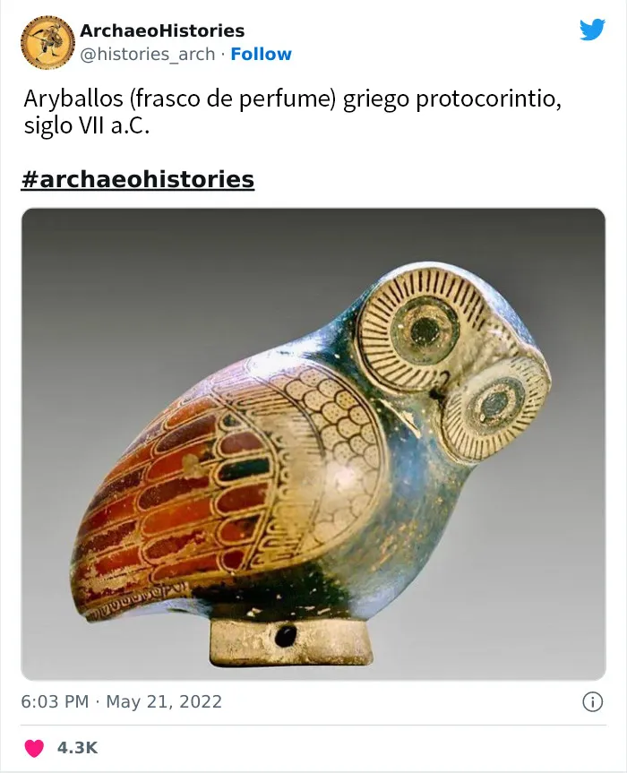 20 Increíbles descubrimientos arqueológicos compartidos en esta cuenta educativa de Twitter