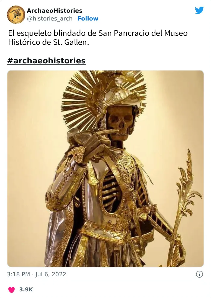 20 Increíbles descubrimientos arqueológicos compartidos en esta cuenta educativa de Twitter