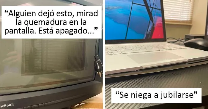 Estos empleados de soporte técnico comparten los peores casos que han visto en su trabajo (30 nuevas fotos)