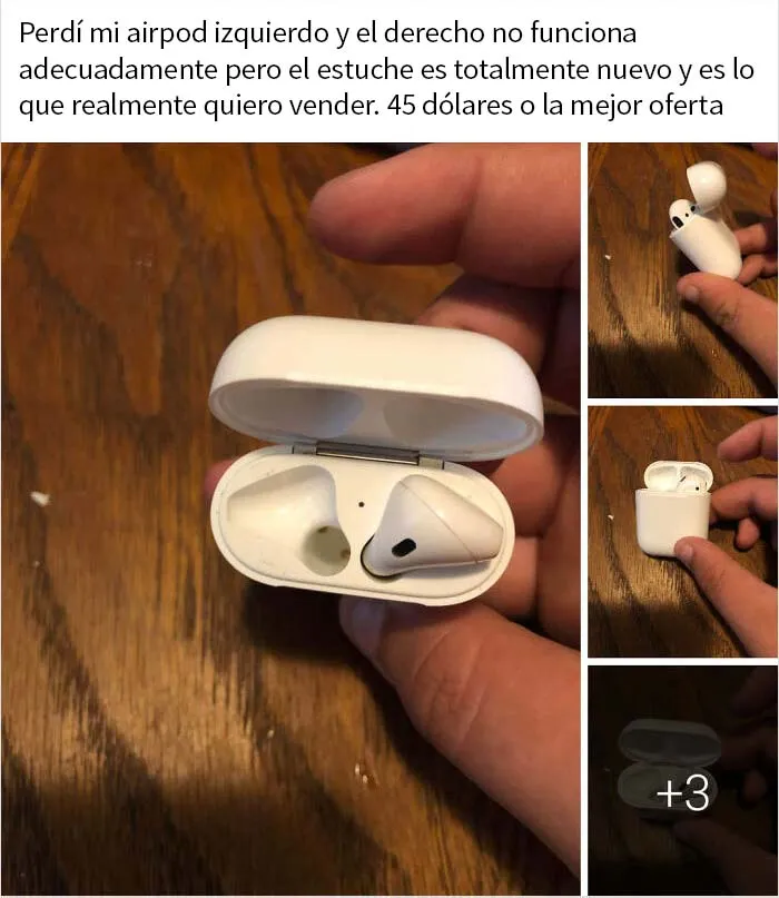20 Personas que "tomaron malas decisiones al publicar anuncios", compartido en este grupo online