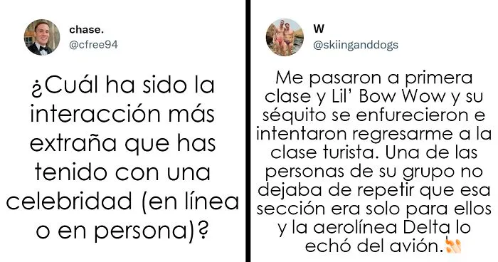 20 Encuentros con celebridades que acabaron con interacciones bastante extrañas, compartidas en twitter