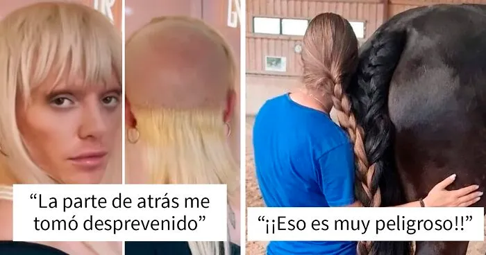 40 Trágicos accidentes al cortarse el pelo de los que no podemos evitar reírnos (nuevas fotos)