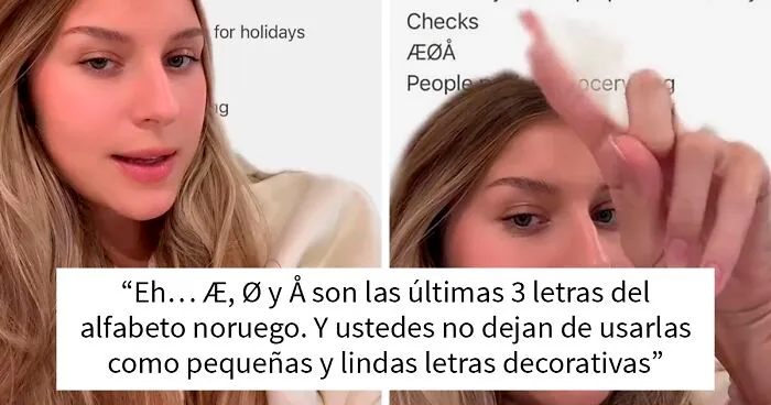 Esta mujer se mudó de Noruega a Los Angeles y comparte las rarezas que encuentra en EEUU