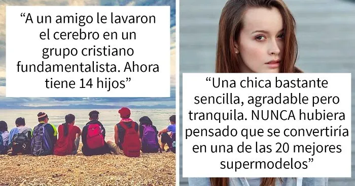 20 De las mejores y peores transformaciones vistas en antiguos compañeros del instituto