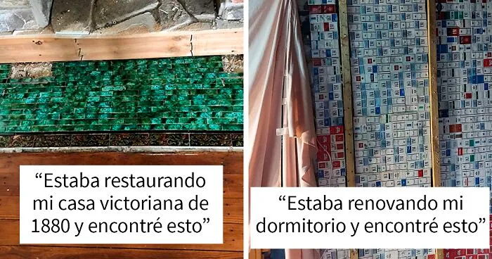 40 Tesoros del pasado descubiertos durante reformas en el hogar
