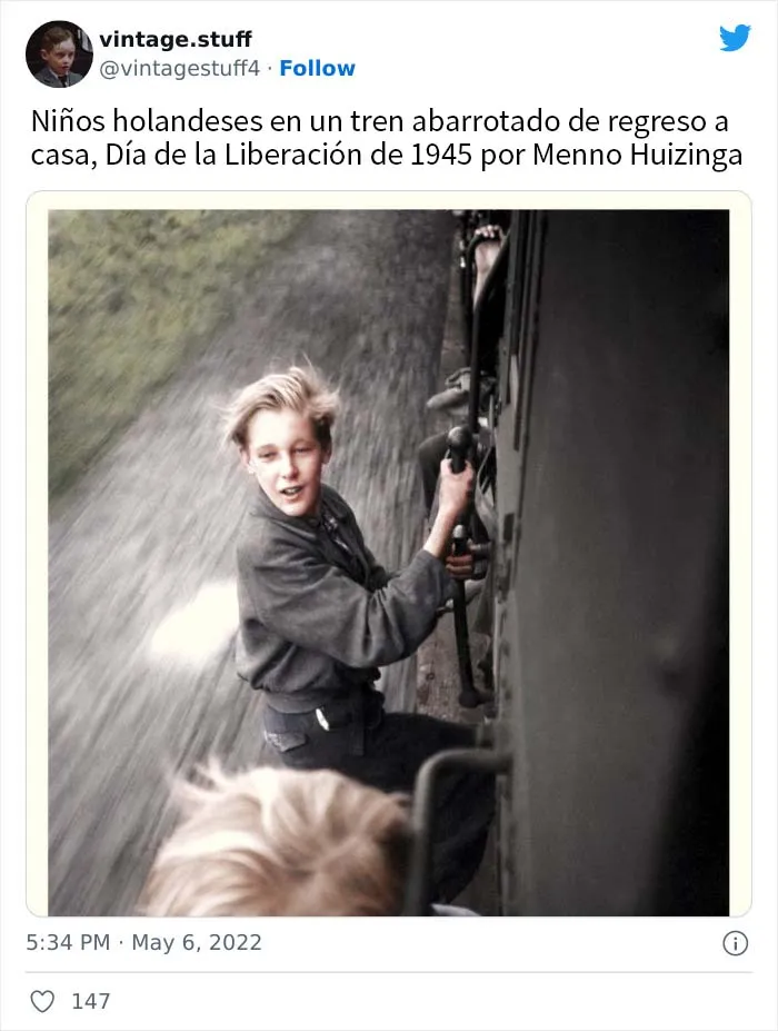 20 Fotos coloreadas que hacen que la historia se vea realmente impresionante, compartidas en esta cuenta de Twitter