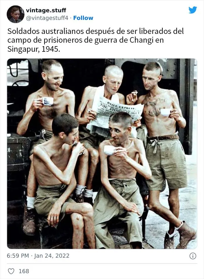 20 Fotos coloreadas que hacen que la historia se vea realmente impresionante, compartidas en esta cuenta de Twitter