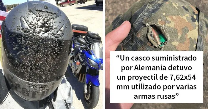 40 Razones por las que es una estupidez NO llevar casco (nuevas fotos)