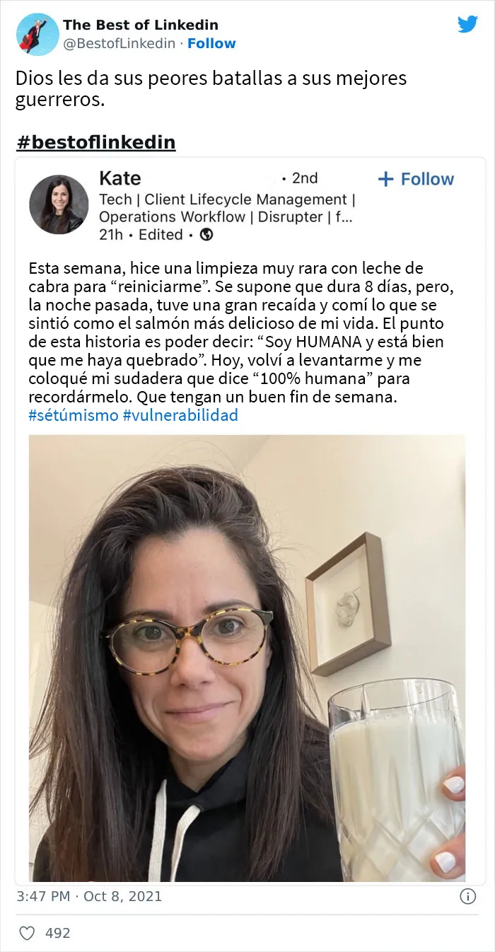 15 Publicaciones ridículas de LinkedIn compartidas en esta página de Twitter