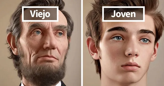 Queríamos saber cómo eran estos presidentes de EEUU en su infancia, así que utilizamos la inteligencia artificial para averiguarlo (19 imágenes)