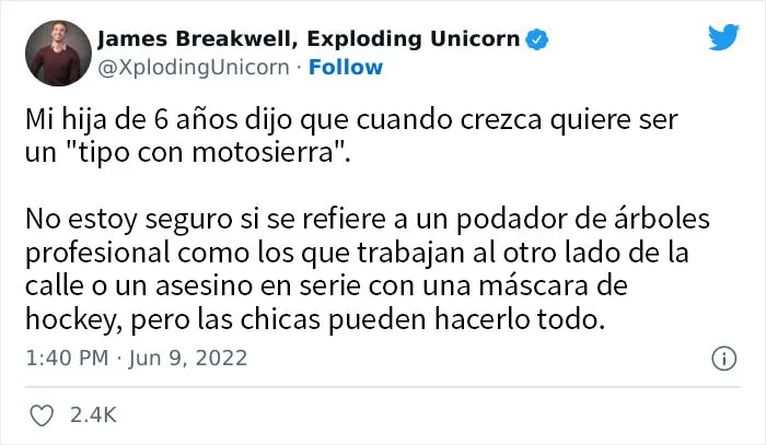 Este padre de 4 niñas tuitea las conversaciones con sus hijas y es imposible no reírse con ellas (20 nuevos tuits)