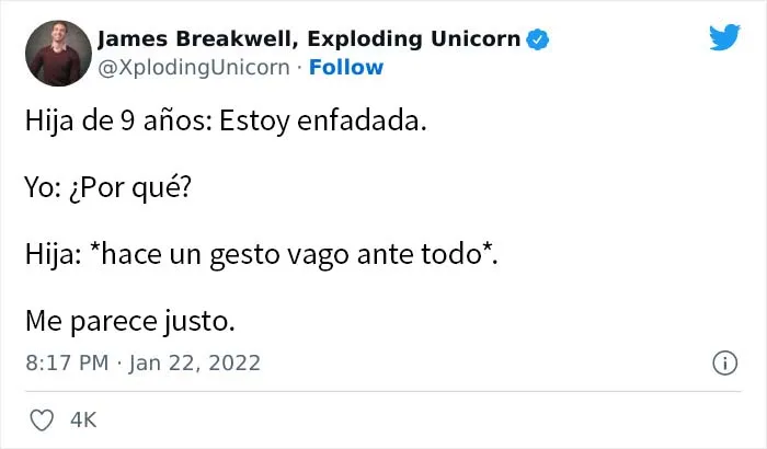 Este padre de 4 niñas tuitea las conversaciones con sus hijas y es imposible no reírse con ellas (20 nuevos tuits)