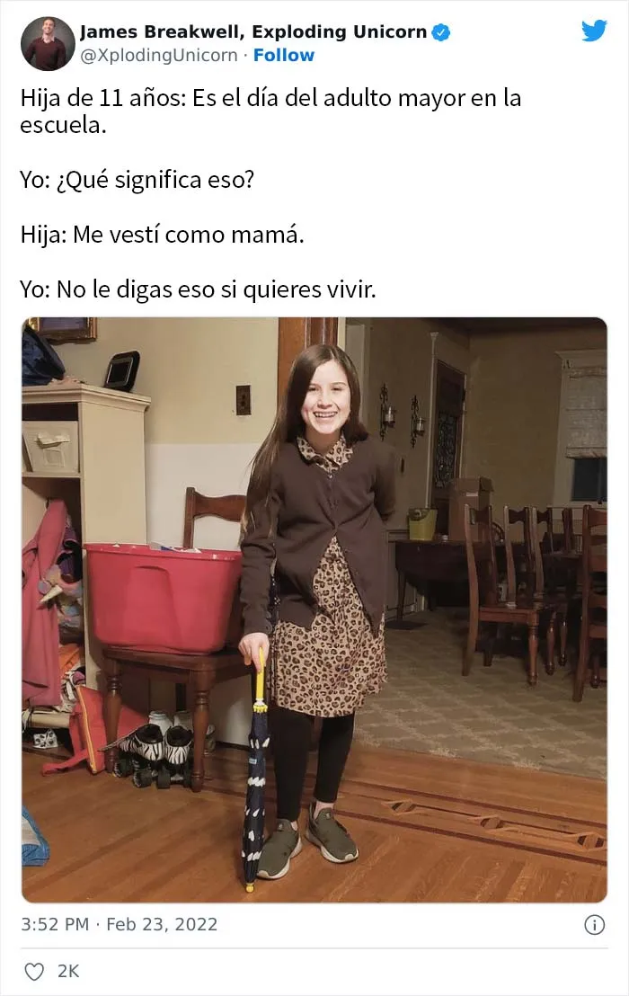 Este padre de 4 niñas tuitea las conversaciones con sus hijas y es imposible no reírse con ellas (20 nuevos tuits)