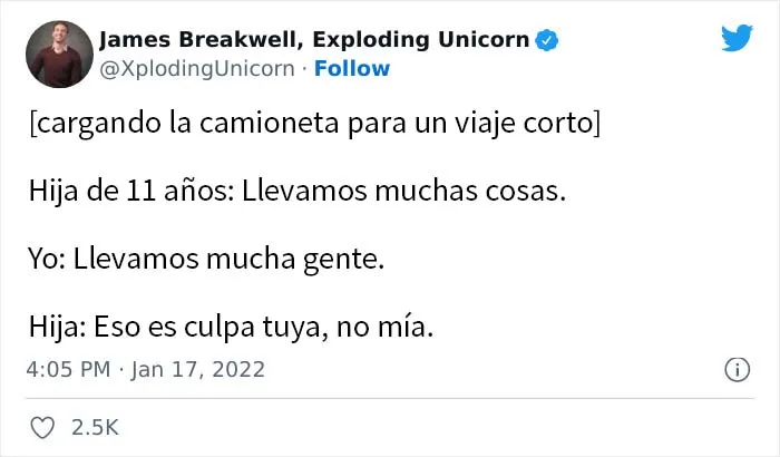 Este padre de 4 niñas tuitea las conversaciones con sus hijas y es imposible no reírse con ellas (20 nuevos tuits)