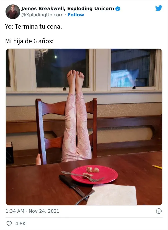 Este padre de 4 niñas tuitea las conversaciones con sus hijas y es imposible no reírse con ellas (20 nuevos tuits)