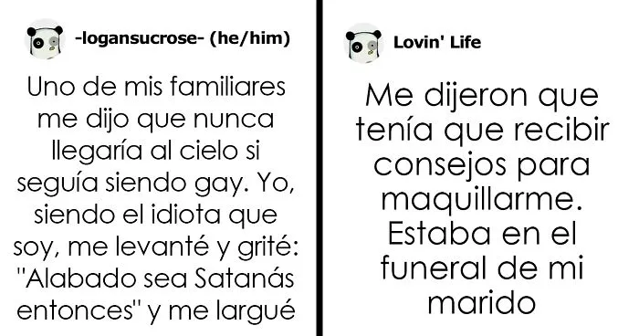 25 Historias incómodas de familiares diciendo algo inapropiado o desconsiderado