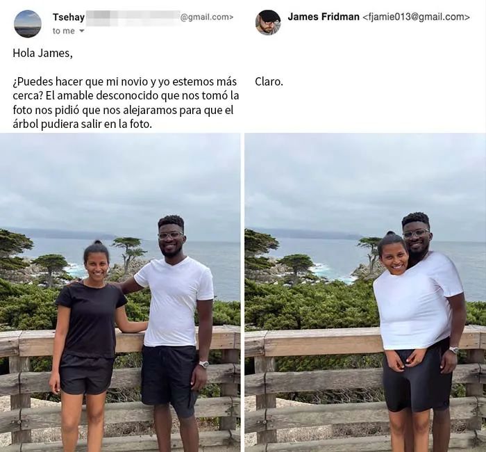Vuelve el troll del Photoshop que se toma las peticiones muy literalmente, y el resultado es divertidísimo (17 nuevas imágenes)