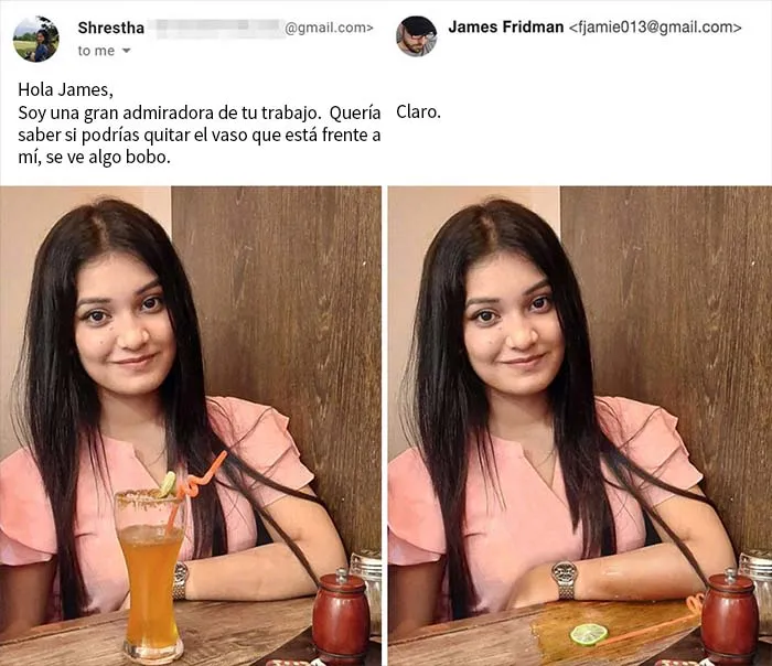 Vuelve el troll del Photoshop que se toma las peticiones muy literalmente, y el resultado es divertidísimo (17 nuevas imágenes)