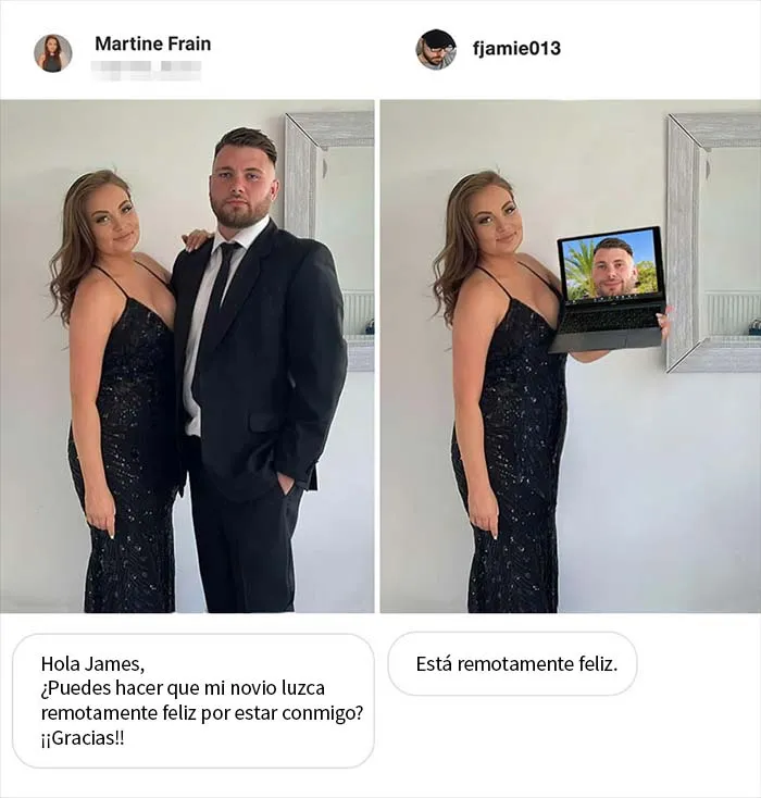 Vuelve el troll del Photoshop que se toma las peticiones muy literalmente, y el resultado es divertidísimo (17 nuevas imágenes)