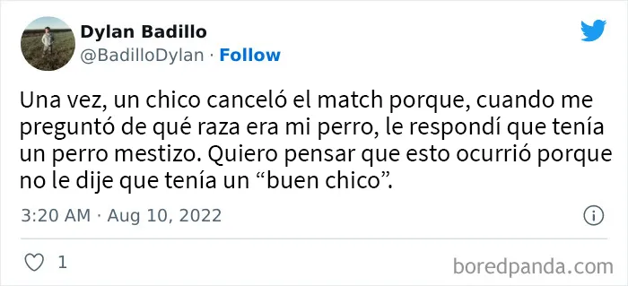 A estas 20 personas les cancelaron el match en aplicaciones de citas por razones ridículas