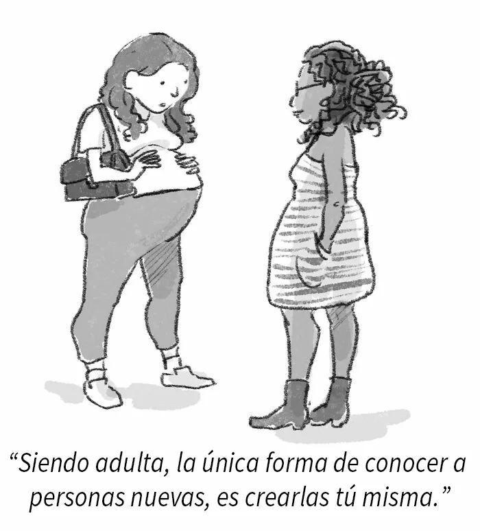 10 Ingeniosos cómics en una sola viñeta creador por Sofia Warren, dibujante del New Yorker