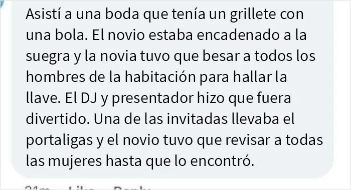Una futura novia preguntó sobre alternativas a quitarse las ligas y esta fue una de las respuestas