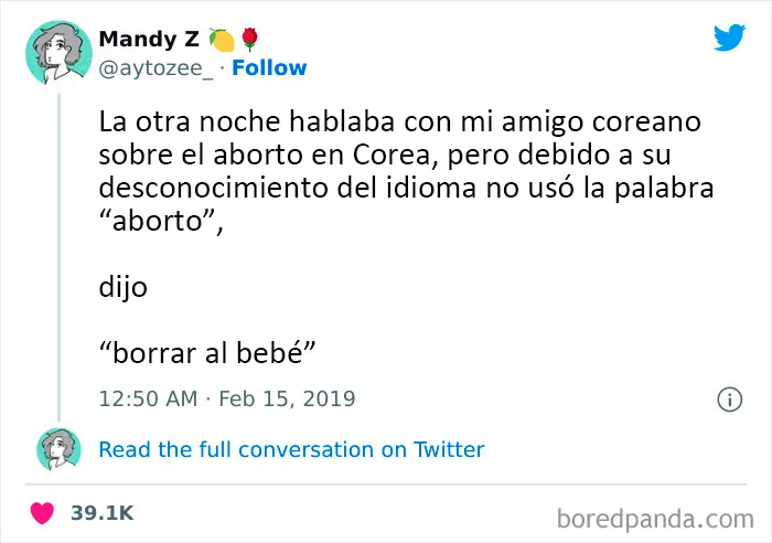 Borrar al bebé