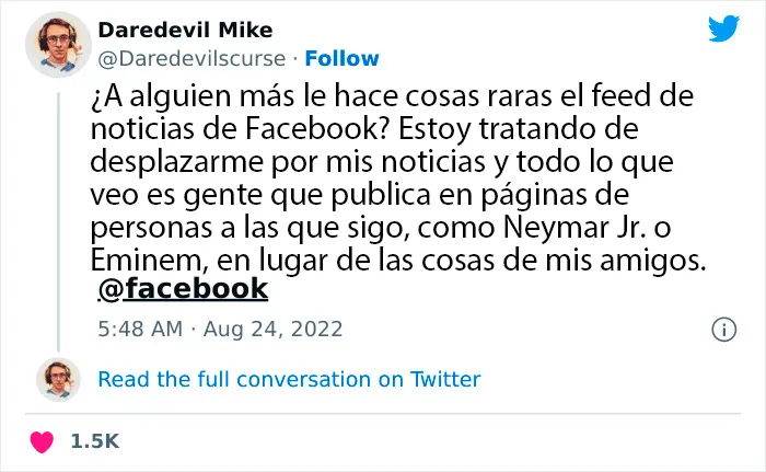 20 Reacciones de risa ante el nuevo fallo en las publicaciones de Facebook
