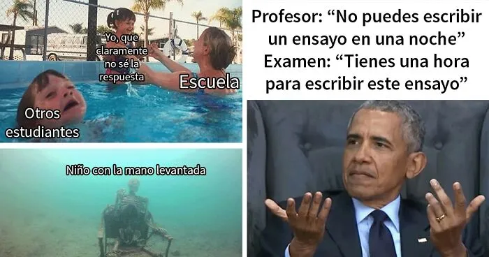 20 "Memes escolares" muy acertados compartidos en este grupo online