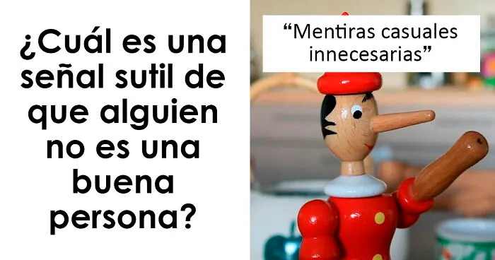 20 Señales no muy obvias de que alguien no es buena persona