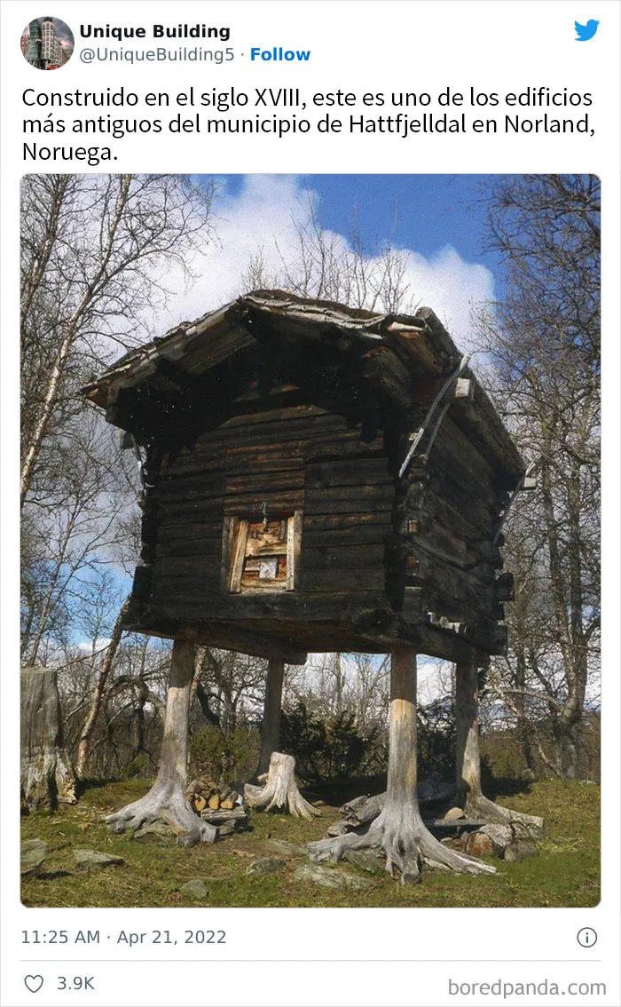 20 Edificios muy singulares y creativos de alrededor del mundo, compartidos en esta cuenta de Twitter